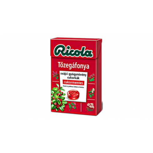 Vásároljon Ricola cukorka tőzegáfonya 40g terméket - 516 Ft-ért