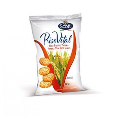 Vásároljon Riso scotti puffasztott rizs paprikás (mini) 40g terméket - 299 Ft-ért