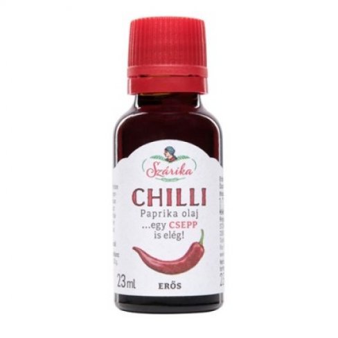 Vásároljon Szárika chili paprika olaj erős 23ml terméket - 971 Ft-ért