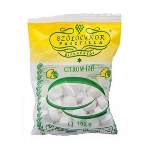 Vásároljon Szőlőcukor pasztilla citrom zacskós 100g terméket - 149 Ft-ért