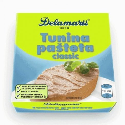 Vásároljon Delamaris tonhalpástétom 80 g terméket - 495 Ft-ért