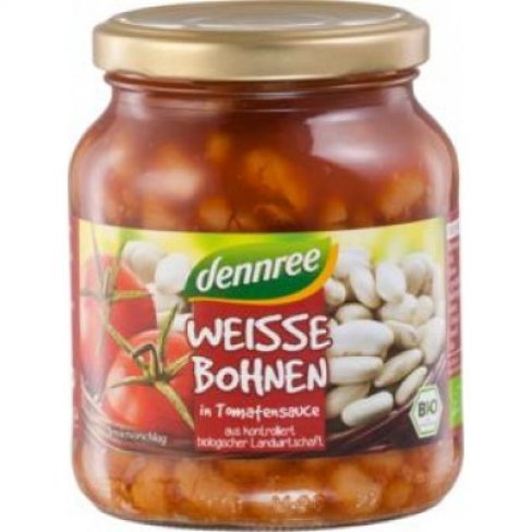 Vásároljon Dennree bio fehérbab paradicsommártásban 350 g terméket - 741 Ft-ért
