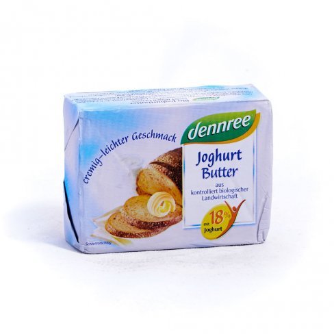 Vásároljon Dennree bio joghurtos vaj 250 g terméket - 1.536 Ft-ért
