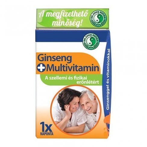 Vásároljon Dr.chen ginseng+multivitamin kapszula 30 db terméket - 1.244 Ft-ért
