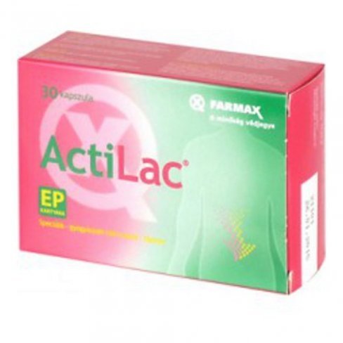 Vásároljon Farmax actilac kapszula 30 db 30 db terméket - 2.949 Ft-ért