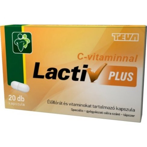 Vásároljon Lactiv plus kapszula 20 db terméket - 2.490 Ft-ért