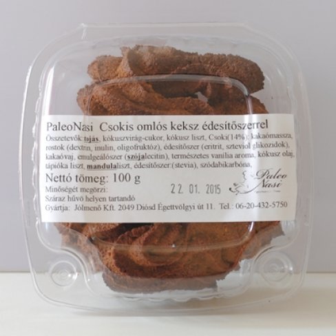 Vásároljon Paleonasi csoki omlós keksz 100 g terméket - 898 Ft-ért
