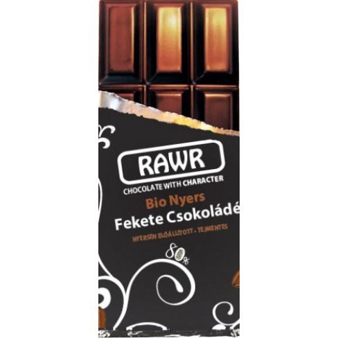 Vásároljon Rawr bio nyers csokoládé fekete 30 g 30 g terméket - 815 Ft-ért