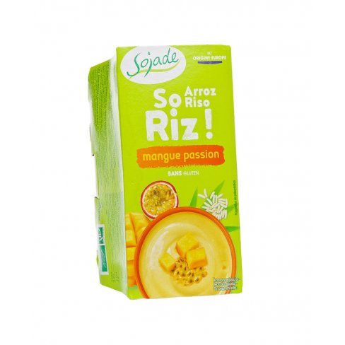 Vásároljon Sojade bio rizsdesszert mangó-maracuja 2x100g terméket - 667 Ft-ért