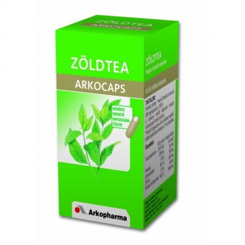 Vásároljon Arkocaps zöld tea kapszula 45db terméket - 2.947 Ft-ért