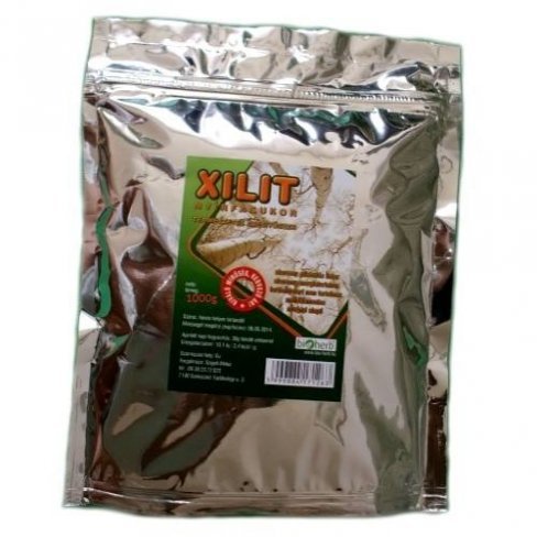 Vásároljon Bio-herb xilit természetes édesítőszer nyírfacukorból 1000g terméket - 2.745 Ft-ért