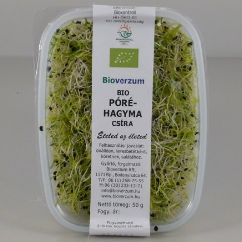Vásároljon Bioverzum bio póréhagyma csíra 50g terméket - 561 Ft-ért