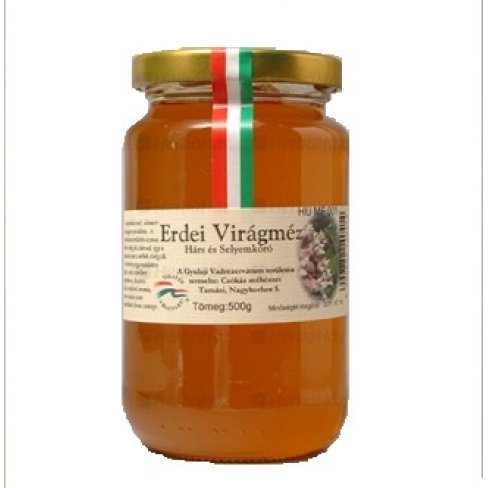 Vásároljon Csókás erdei virágméz hárs és selyemkóró 500g terméket - 1.734 Ft-ért