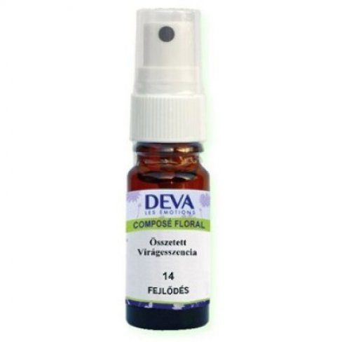 Vásároljon Deva 14. fejlődés összetett virágeszencia spray 10ml terméket - 4.256 Ft-ért