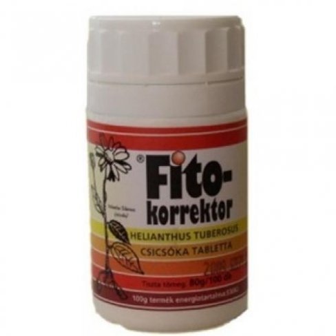 Vásároljon Fitokorrektor csicsóka tabletta 100db terméket - 1.218 Ft-ért