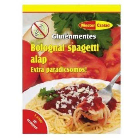 Vásároljon Gluténmentes mester család alap bolognai spagetti 50g terméket - 592 Ft-ért