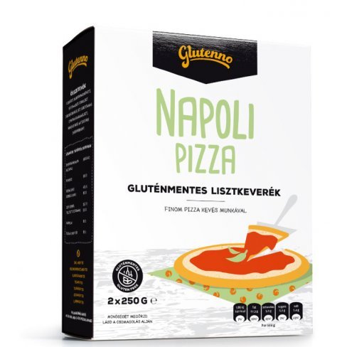 Vásároljon Glutenno gluténmentes napoli pizza lisztkeverék 500g terméket - 1.058 Ft-ért