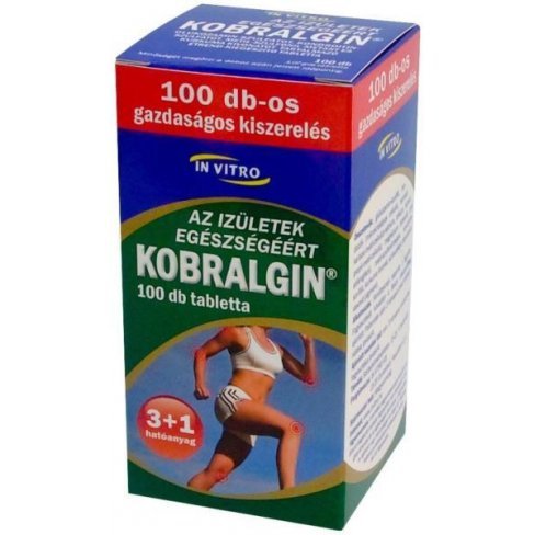 Vásároljon Kobralgin tabletta 100db terméket - 5.206 Ft-ért
