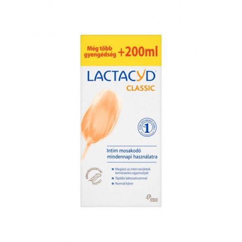 Vásároljon Lactacyd intim mosakodó gél 400ml terméket - 1.803 Ft-ért