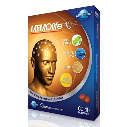 Vásároljon Memolife 40+ kapszula 60db terméket - 2.965 Ft-ért