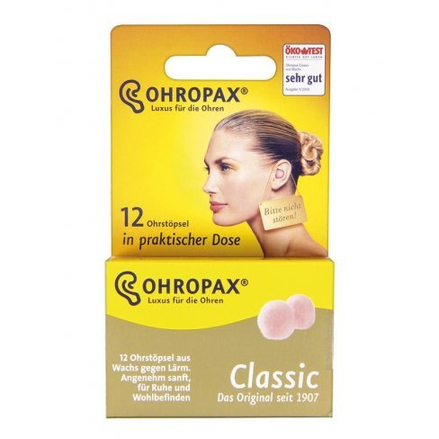 Vásároljon Ohropax classic füldugó 12db terméket - 1.145 Ft-ért