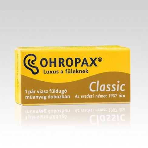Vásároljon Ohropax classic füldugó 2db terméket - 299 Ft-ért