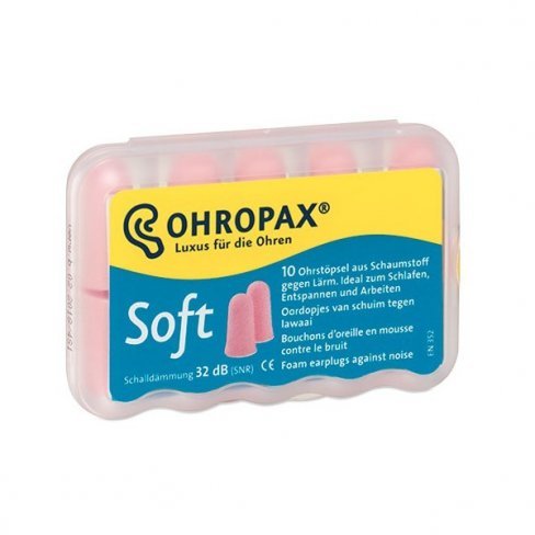 Vásároljon Ohropax soft füldugó 10db terméket - 1.057 Ft-ért