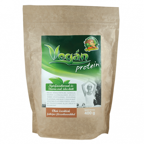 Vásároljon Vegabond vegán protein chai ízű, fahéjas fűszerkeverékkel 400g terméket - 3.110 Ft-ért