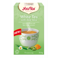 Yogi tea fehér tea aloe verával bio 17x1,8g 17db
