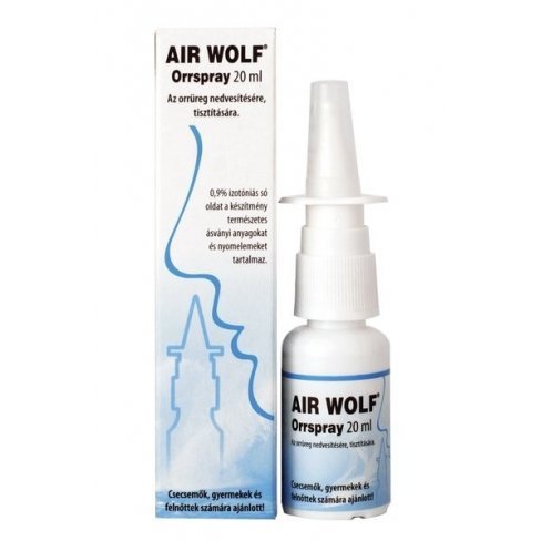 Vásároljon Air wolf orrspray 20ml terméket - 1.080 Ft-ért