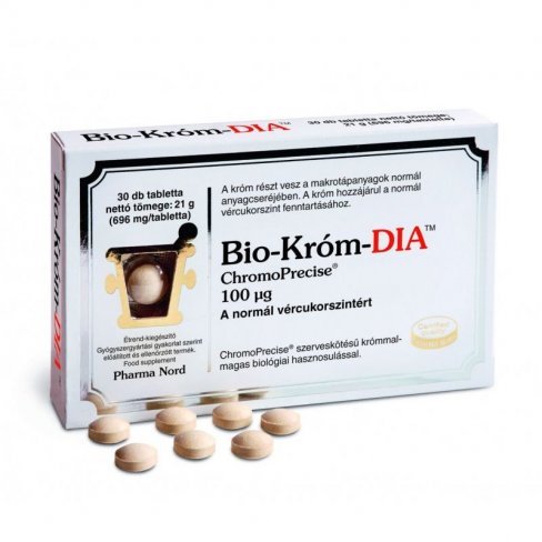 Vásároljon Bio-króm-dia tabletta 30db terméket - 3.432 Ft-ért