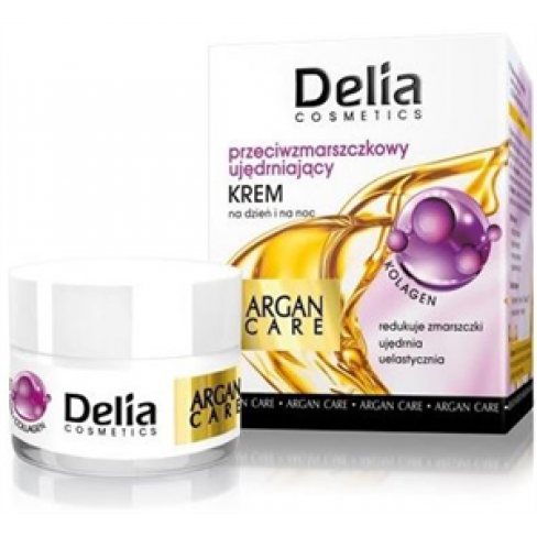 Vásároljon Delia ránctalanító feszesítő arckrém kollagénnel argánolajos 50ml terméket - 1.095 Ft-ért