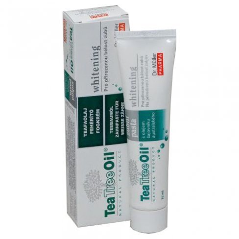 Vásároljon Dr.müller teafaolajos anti-plakk fogkrém 75ml terméket - 1.185 Ft-ért