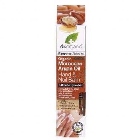 Vásároljon Dr.organic bio argán olaj kéz és körömápoló balzsam 100ml terméket - 3.658 Ft-ért