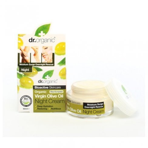 Vásároljon Dr.organic bio oliva éjszakai krém 50ml terméket - 4.330 Ft-ért