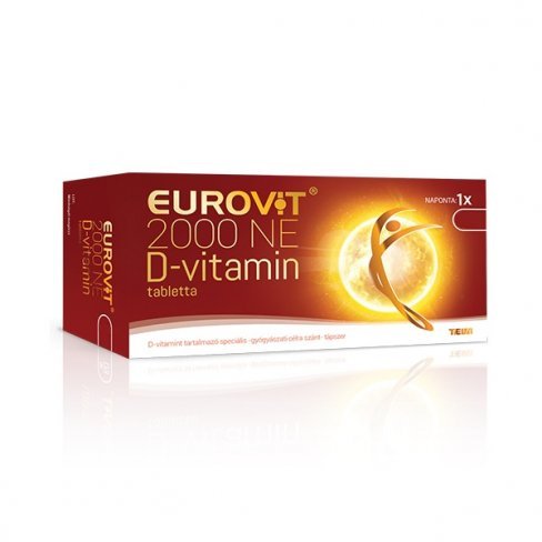 Vásároljon Eurovit d-vitamin 2000ne 30db terméket - 1.343 Ft-ért
