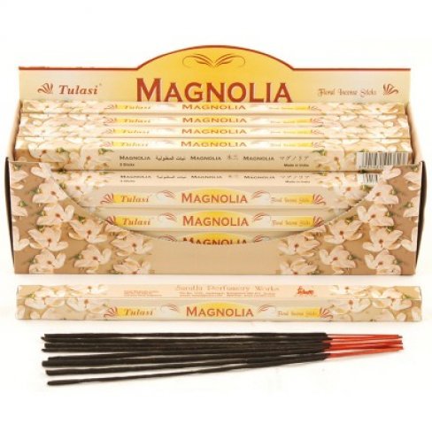 Vásároljon Füstölő tulasi hosszú magnolia 8db terméket - 85 Ft-ért