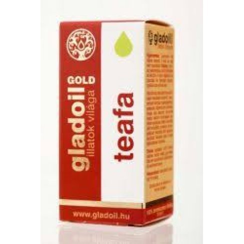 Vásároljon Gladoil gold teafa illóolaj 10ml terméket - 621 Ft-ért