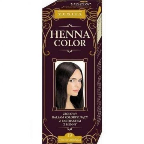 Vásároljon Henna color hajszínező hab nr.19 fekete csokoládé 75ml terméket - 1.348 Ft-ért