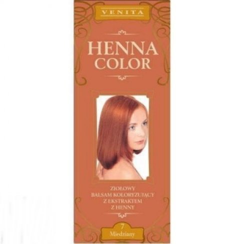 Vásároljon Henna color hajszínező hab nr.7 rézvörös 75ml terméket - 1.348 Ft-ért