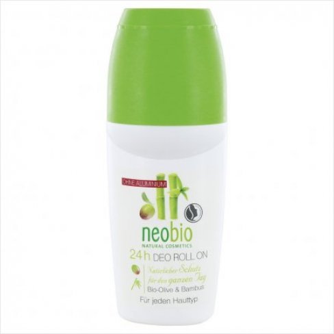 Vásároljon Neobio golyós dezodor 24h bio olíva- és bambusz 50ml terméket - 1.667 Ft-ért