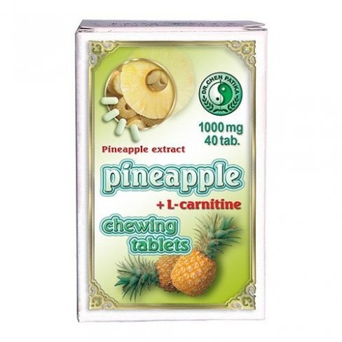 Vásároljon Dr.chen ananász rágótabletta l-karnitinnel 40db terméket - 1.572 Ft-ért