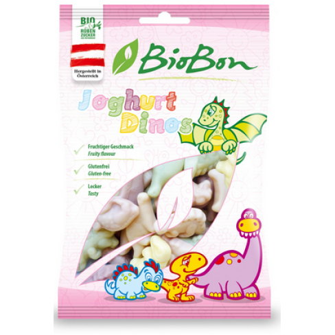 Vásároljon Biobon joghurt dinos bio gumicukor 80 g terméket - 440 Ft-ért