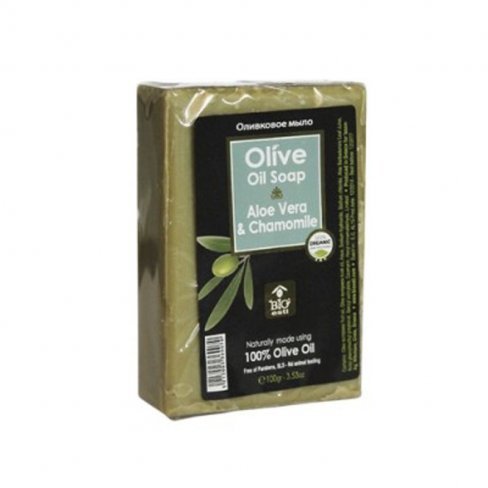 Vásároljon 100% olívaszappan aloe vera-kamilla 100 g terméket - 363 Ft-ért
