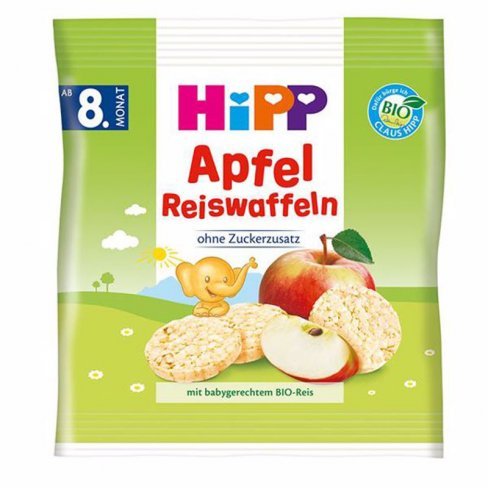 Vásároljon Hipp 3566-01 almás rizskorong 30 g terméket - 590 Ft-ért