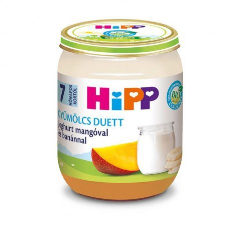 Vásároljon Hipp 5316 gyümölcs duett mangó-banán terméket - 647 Ft-ért