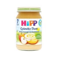 Hipp 5327 gyümölcs duett alma-mangó