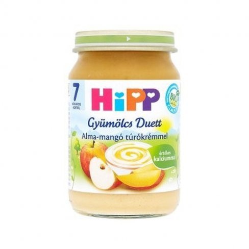 Vásároljon Hipp 5327 gyümölcs duett alma-mangó terméket - 647 Ft-ért