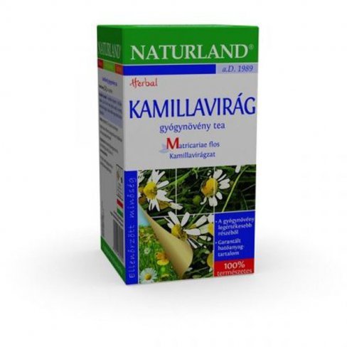 Vásároljon Naturland kamilla tea 25 filt. 25 filter terméket - 624 Ft-ért
