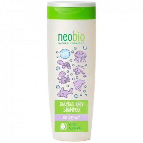 Vásároljon Neobio baby 2 az 1-ben fürdető és sampon 250ml terméket - 1.687 Ft-ért